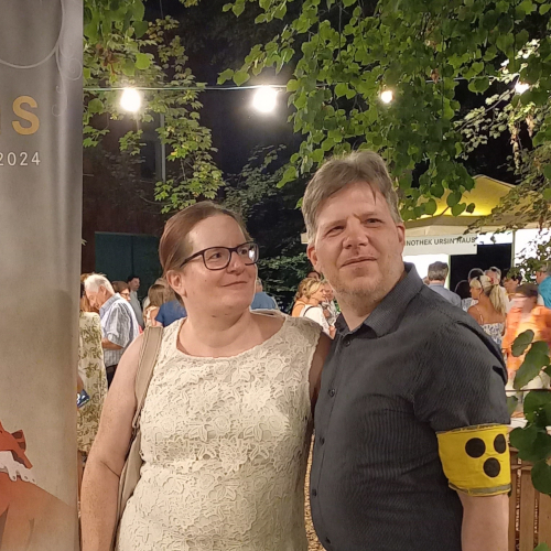 Marion und Thomas bei der Operette Langenlois 2024