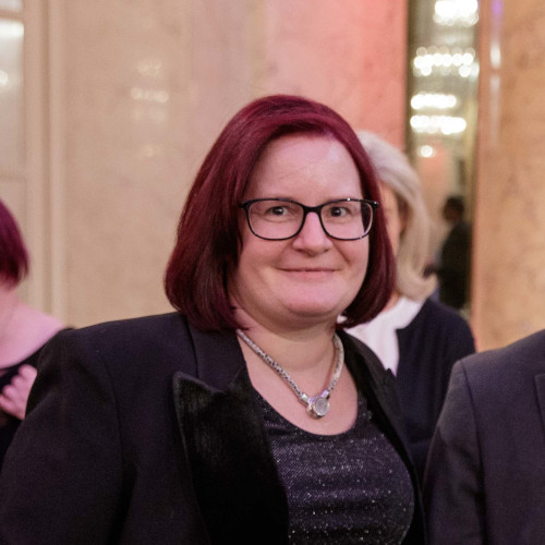 Marion am Weihnachtsempfang in der Hofburg beim Präsidenten